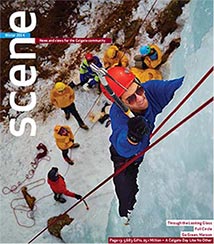 Cover of the Winter 2014 Issue of The Scene