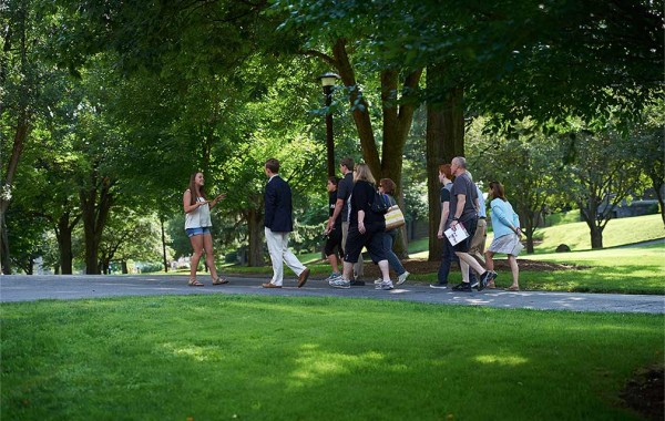 Campus tour by Katie Williams '15