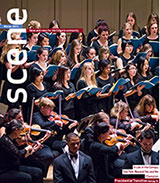 Winter 2015 Scene Cover of Colgate University Chorus
