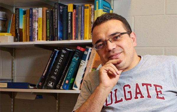 Professor Ahmet Ay. (Photo by Dylan Crouse '15)