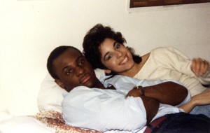 Pascal Kabemba '85 and Teresa Delgado '88