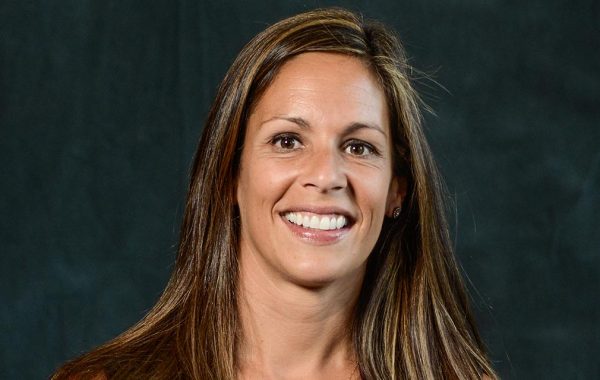 Portrait of women's lacrosse head coach Heather Young.