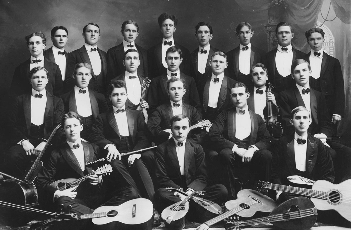 Archival photo of the Sacred Music Society