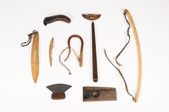 Collection of Inuit tools