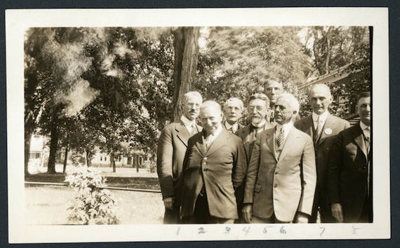 Class of 1887 in 1929 at Colgate Reunion