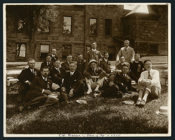 The Class of 1895 at their 20th Reunion