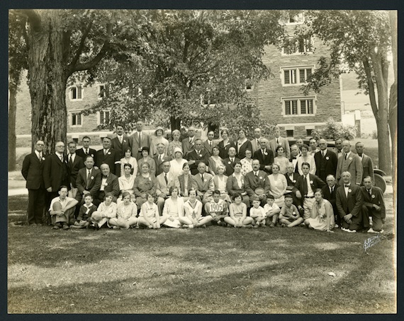 Class of 1905 in 1930 at Colgate Reunion