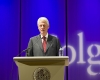 Bill Clinton speaking during Global Leaders 2010.