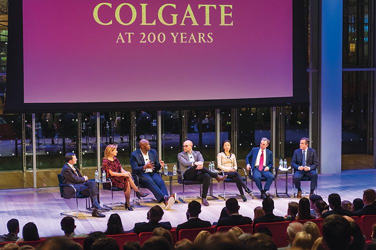 CPN panel with "Colgate at 200 Years" banner