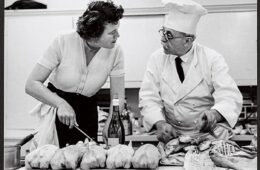 Julia and Chef Max Bugnard.