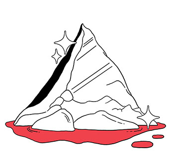 Illustration of an iceberg.