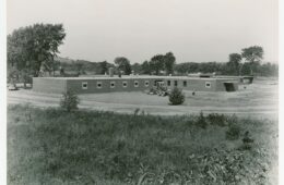 A construction photo of Community Memorial Hospital