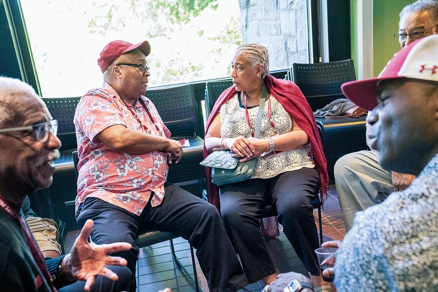 Colgate alumni attend the Alumni of Color Reception at the ALANA Cultural Center during Reunion 2024, June 1, 2024.