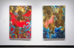 Two works by Scherezade Garcia in the Clifford Gallery