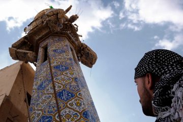 The minaret of a Sufi shrine