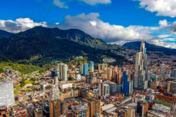 Bogota cityscape