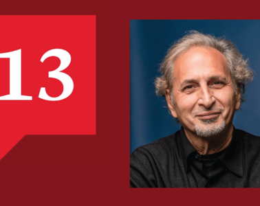 13 icon and portrait of Peter Balakian