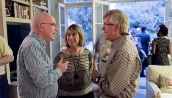David McCabe chats with Ray and Helen Hartung