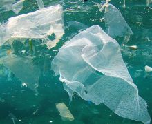 Plastic debris in ocean waters