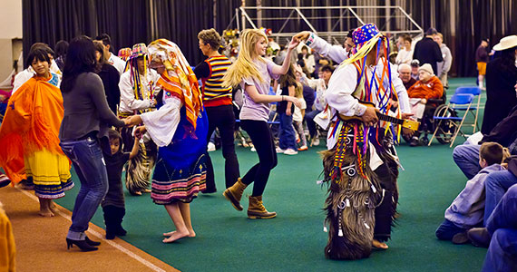 The Native American Arts and Culture Festival will once again be held at Sanford Field House.