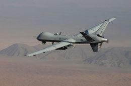 MQ-9 Reaper drone flying over Afghanistan
