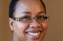 Portrait of Courtney Young, Colgate's new University Librarian