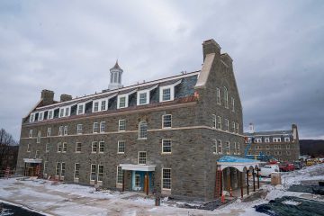 Colgate's new residence halls near completion