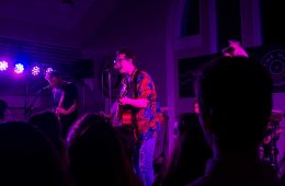 Alternative rock band The Wrecks perform at Parker Commons. Local Colgate musician Zack Ceme performed for the pre-show.