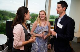 Students talk with alumni at the D.C. edition of Colgate in Your City