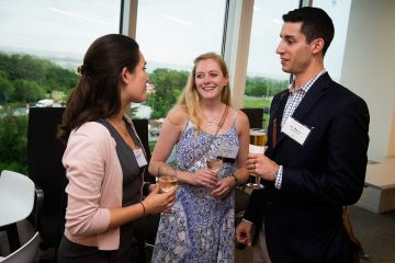 Students talk with alumni at the D.C. edition of Colgate in Your City